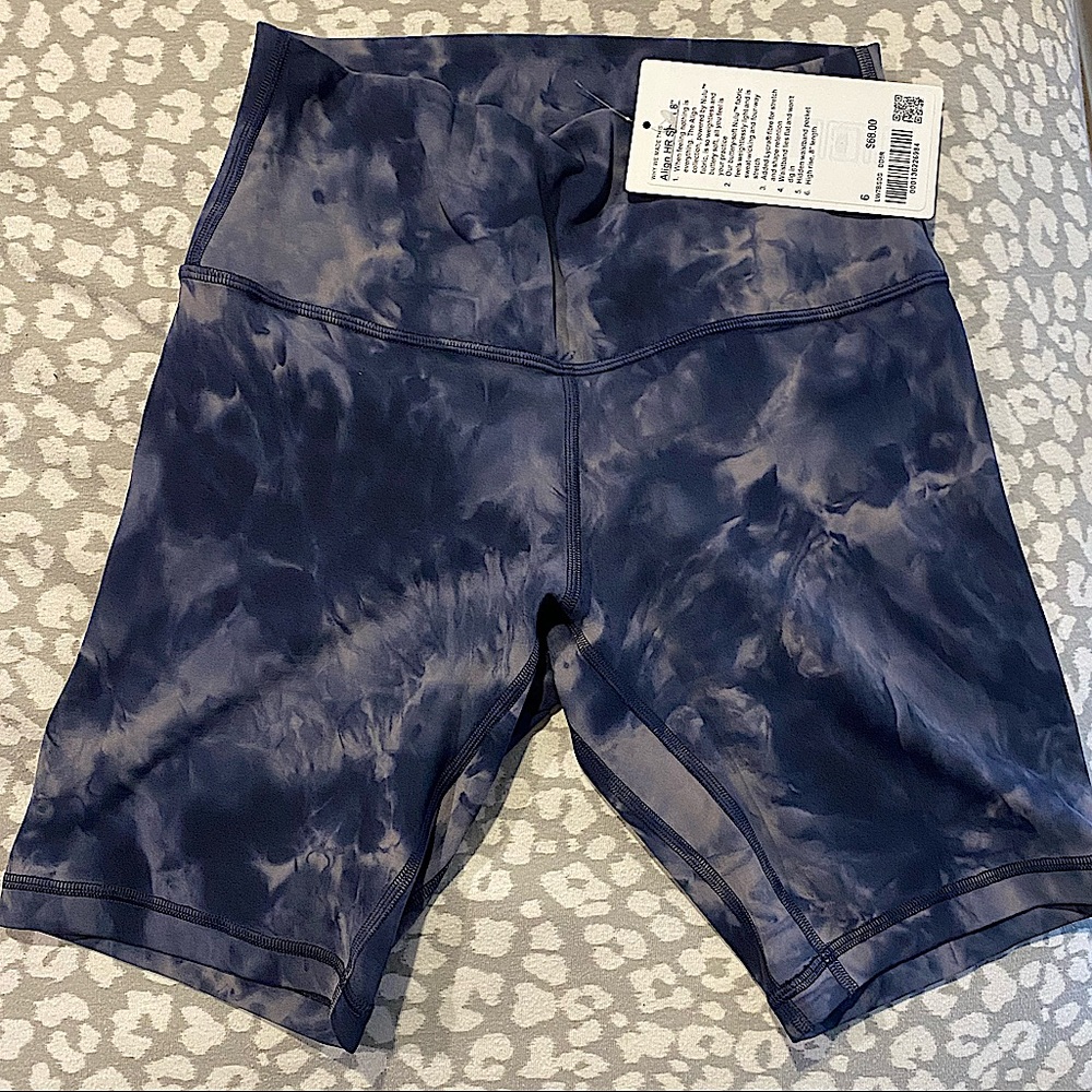 Lulu Lemon Align Biker Shorts 8”- NWT